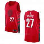 Maillot Portland Trail Blazers Jusuf Nurkic #27 Statement 2022-23 Rouge